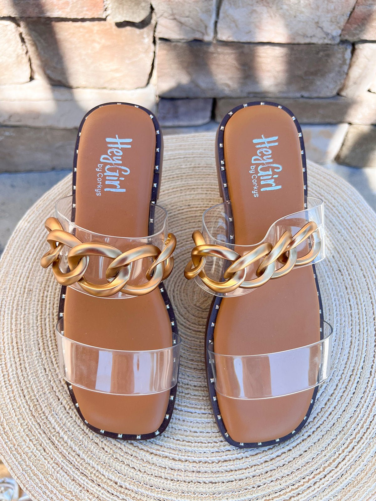 [Corkys] Catch Flights Not Feelings Sandals in Deep Brown - The Pink Pineapple 850