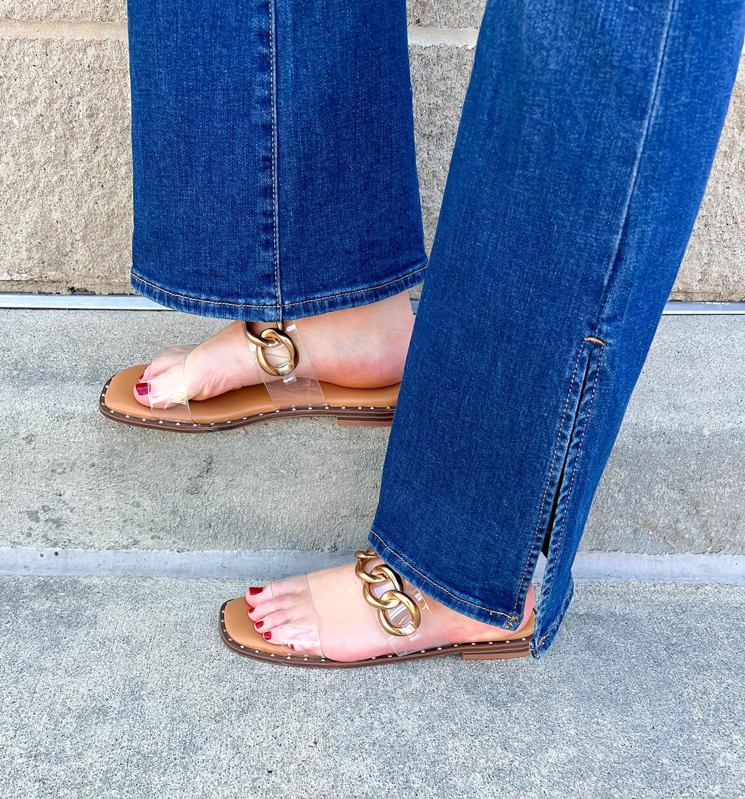 [Corkys] Catch Flights Not Feelings Sandals in Deep Brown - The Pink Pineapple 850