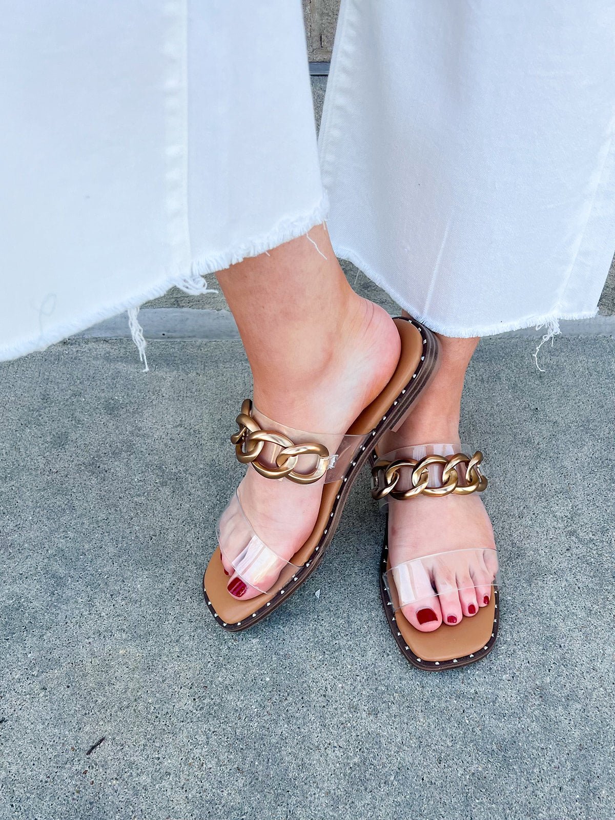 [Corkys] Catch Flights Not Feelings Sandals in Deep Brown - The Pink Pineapple 850