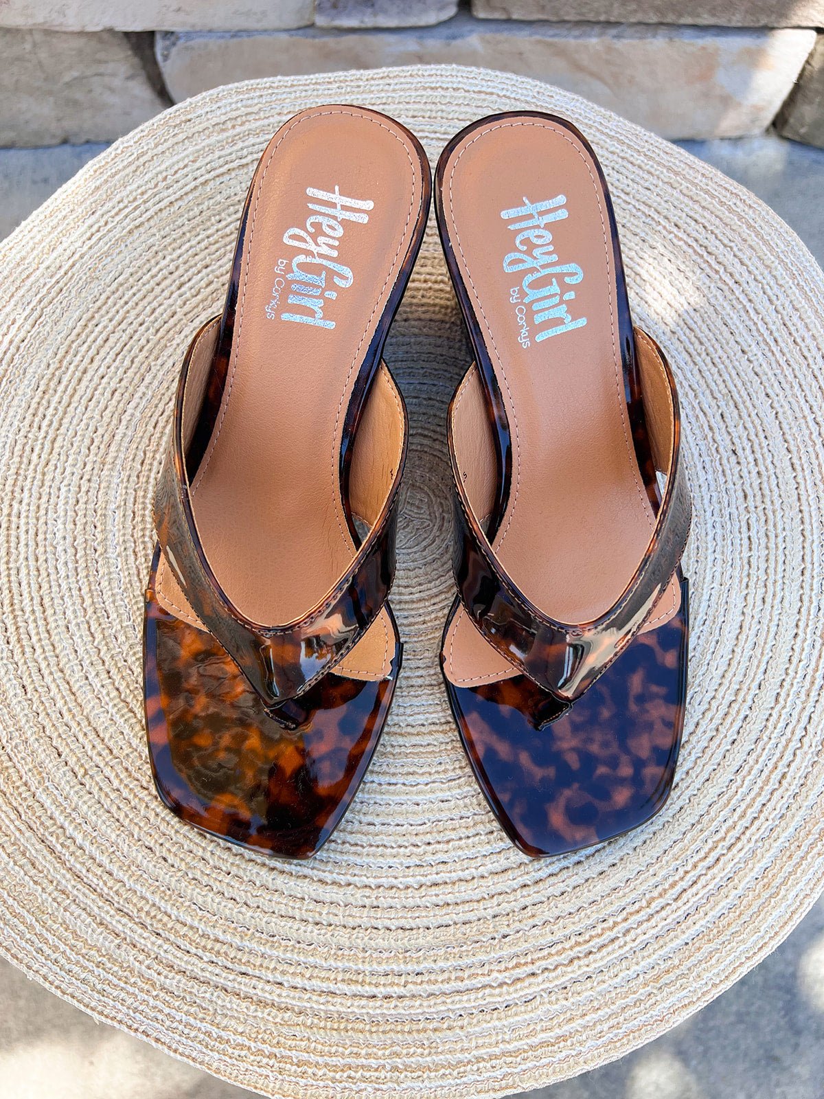 [Corkys] Dock Party Wedges in Tortoise - The Pink Pineapple 850