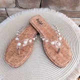 [Corkys] Jump In Flip Flop Sandals in Clear - The Pink Pineapple 850