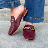 [Corkys] Keepsake Burgundy Mules - The Pink Pineapple 850