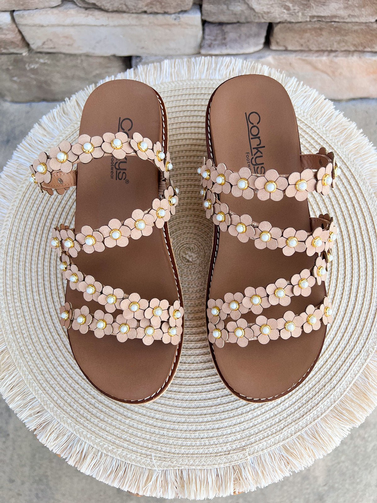 [Corkys] Let’s Be Friends Wedges - The Pink Pineapple 850