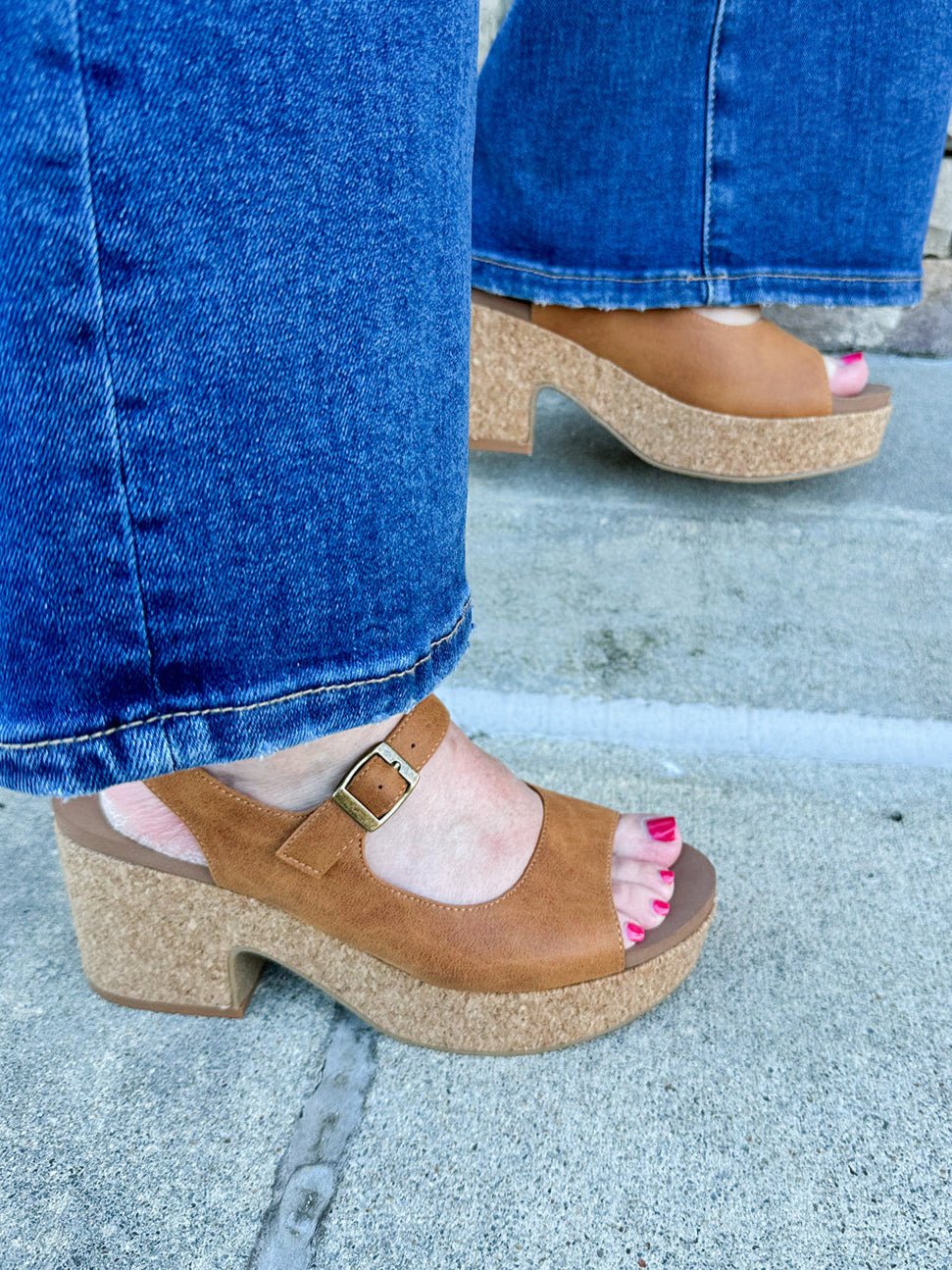 [Corkys] Miss Behavin Faux Suede Sandals - The Pink Pineapple 850