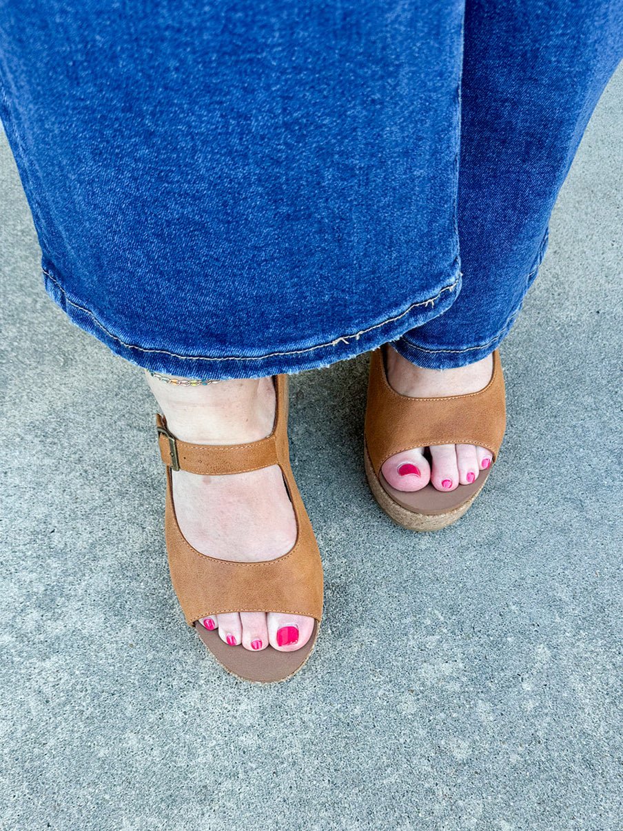 [Corkys] Miss Behavin Faux Suede Sandals - The Pink Pineapple 850