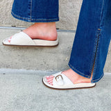 [Corkys] Passport Flats in Ivory - The Pink Pineapple 850