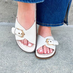 [Corkys] Passport Flats in Ivory - The Pink Pineapple 850