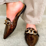 [Corkys] Playin For Keeps Bronze Mule - The Pink Pineapple 850