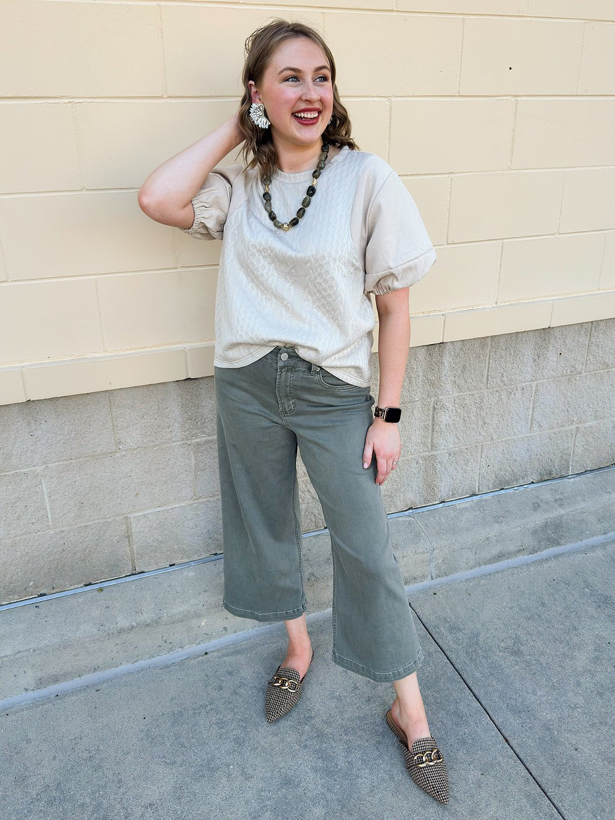 [Corkys] Playin for Keeps Houndstooth Flats - The Pink Pineapple 850