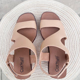 [Corkys] Steppin' Out Wedges in Camel - The Pink Pineapple 850