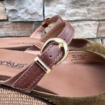 [Corky’s] Treat Yourself Wedges in Moss - The Pink Pineapple 850