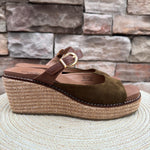 [Corky’s] Treat Yourself Wedges in Moss - The Pink Pineapple 850