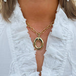 Cornerstone 16k Gold Filled Chain Necklace - The Pink Pineapple 850