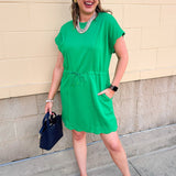 Courtside Charm Scallop Dress - The Pink Pineapple 850