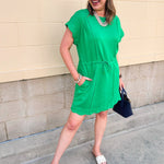 Courtside Charm Scallop Dress - The Pink Pineapple 850