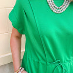 Courtside Charm Scallop Dress - The Pink Pineapple 850