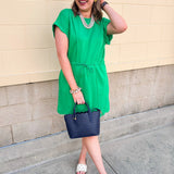 Courtside Charm Scallop Dress - The Pink Pineapple 850