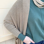 Cozy Essence Knit Cardigan in Camel - The Pink Pineapple 850