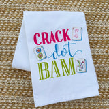 Crack Dot Bam Kitchen Towel - The Pink Pineapple 850