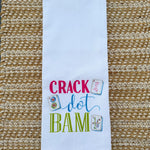 Crack Dot Bam Kitchen Towel - The Pink Pineapple 850