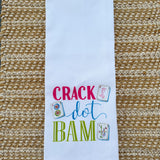 Crack Dot Bam Kitchen Towel - The Pink Pineapple 850