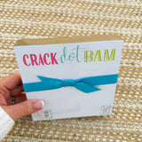 Crack Dot Bam Mahjong Luxe Notepad - The Pink Pineapple 850