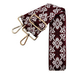 Crimson Elegance Glam Bag Strap - The Pink Pineapple 850