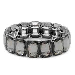 Crystal Stone Stretch Bracelet - Black - The Pink Pineapple 850
