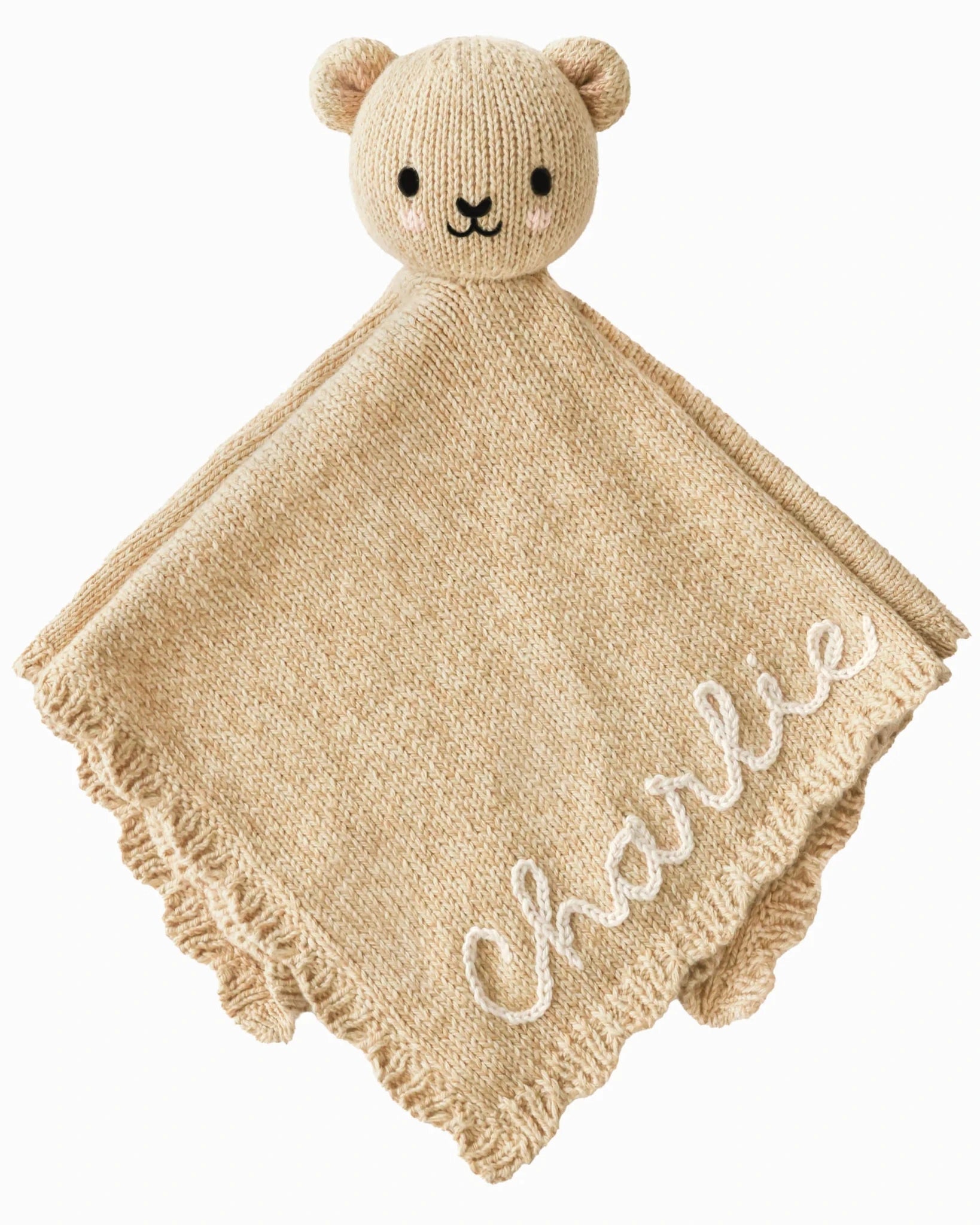 [Cuddle + Kind] Baby Bear Lovey in Honey - The Pink Pineapple 850
