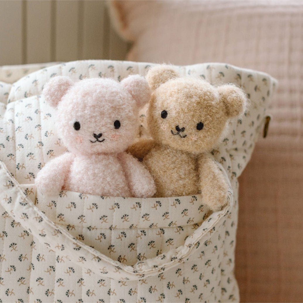 [Cuddle + Kind] Baby Boucle Bear in Strawberry - The Pink Pineapple 850