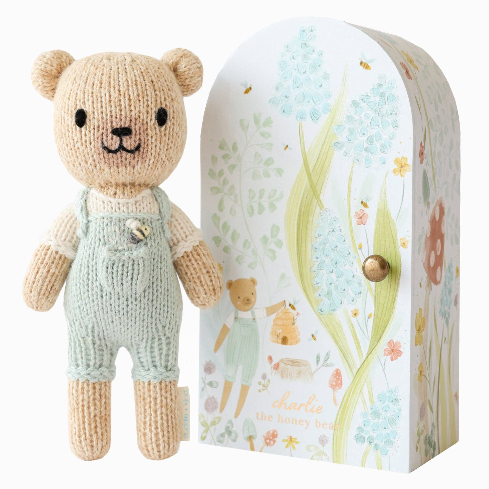 [Cuddle + Kind] Tiny Charlie the Honey Bear - The Pink Pineapple 850