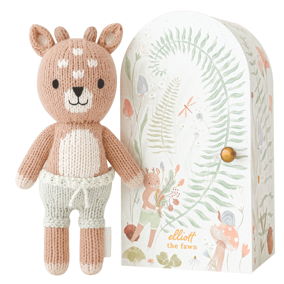 [Cuddle + Kind] Tiny Elliot the Fawn - The Pink Pineapple 850