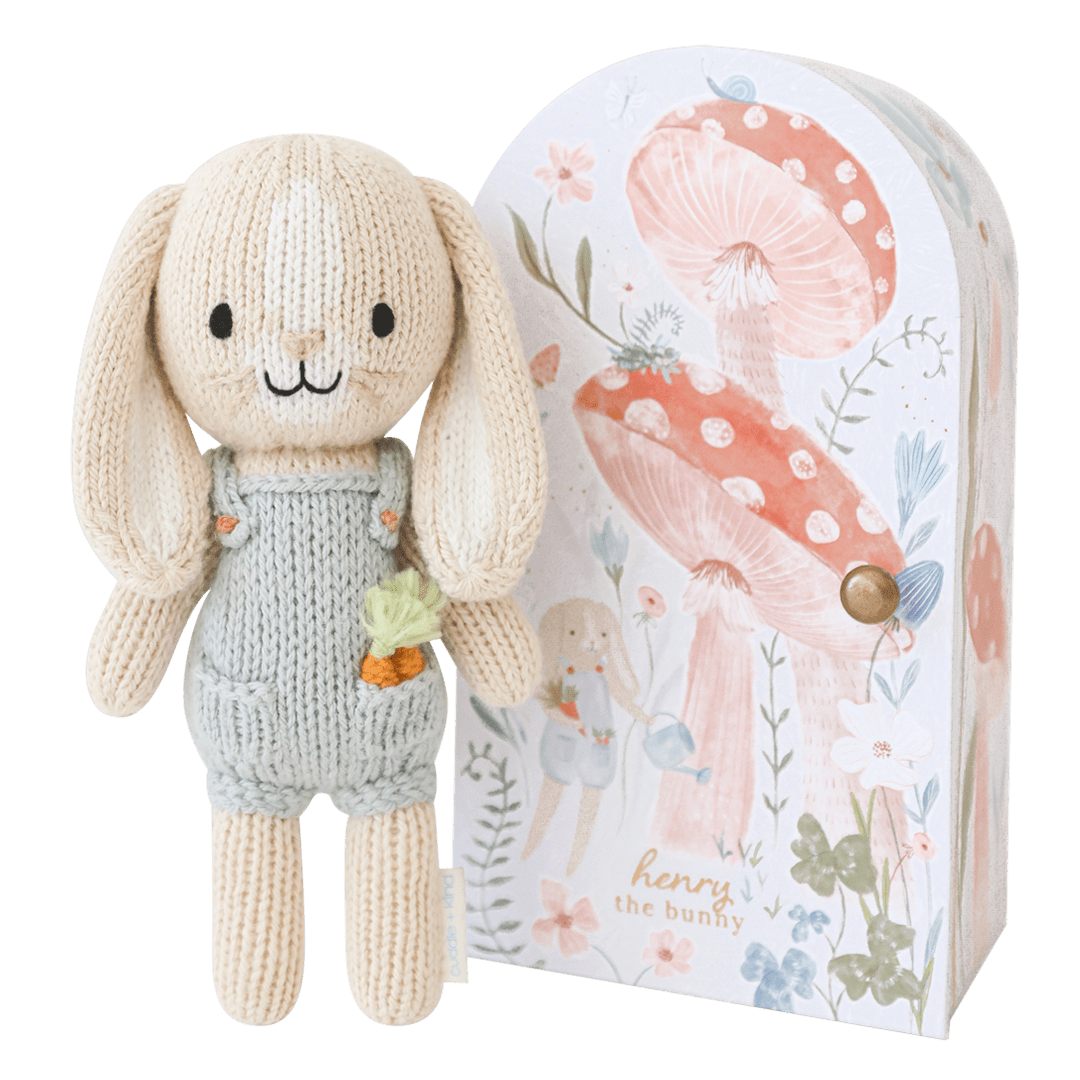 [Cuddle + Kind] Tiny Henry the Bunny - The Pink Pineapple 850