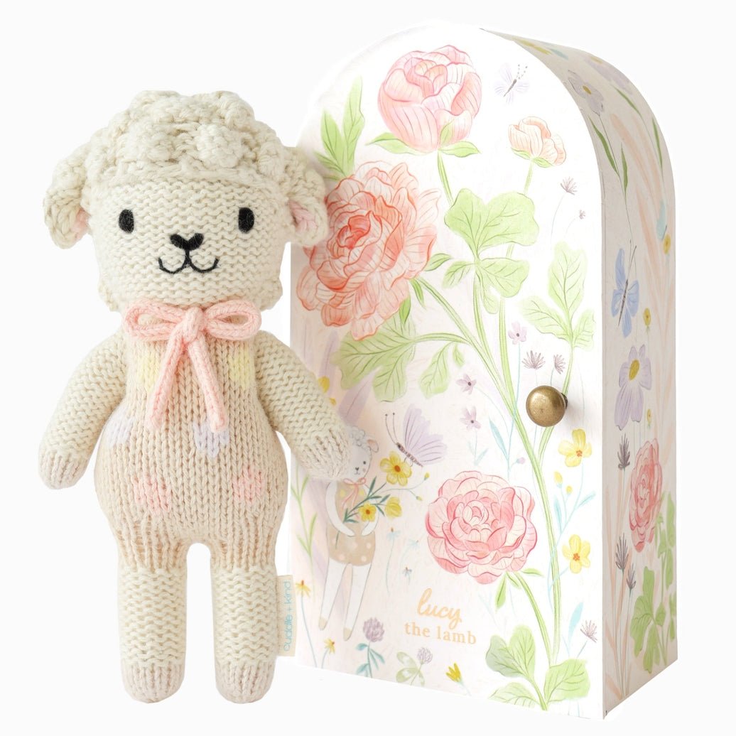 [Cuddle + Kind] Tiny Lucy the Lamb - The Pink Pineapple 850