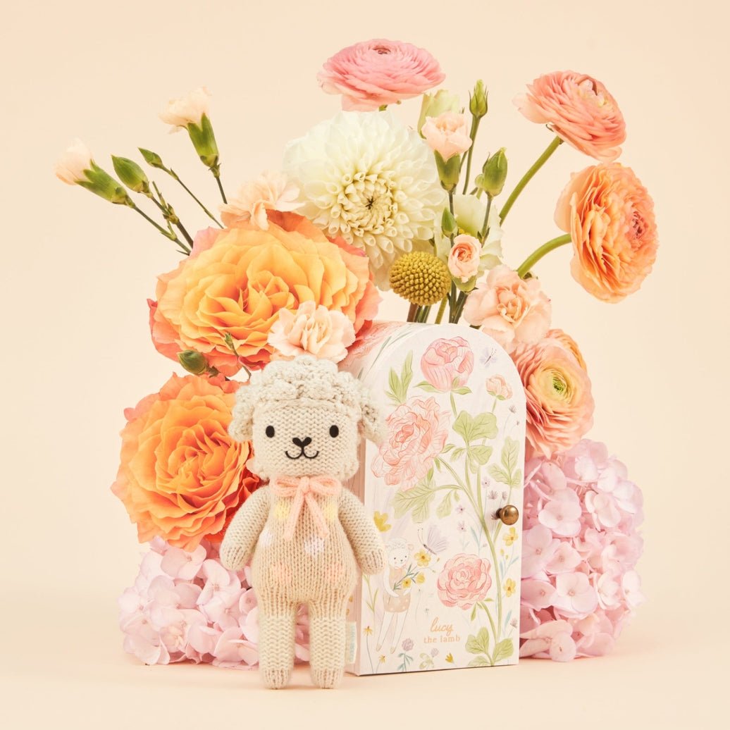 [Cuddle + Kind] Tiny Lucy the Lamb - The Pink Pineapple 850