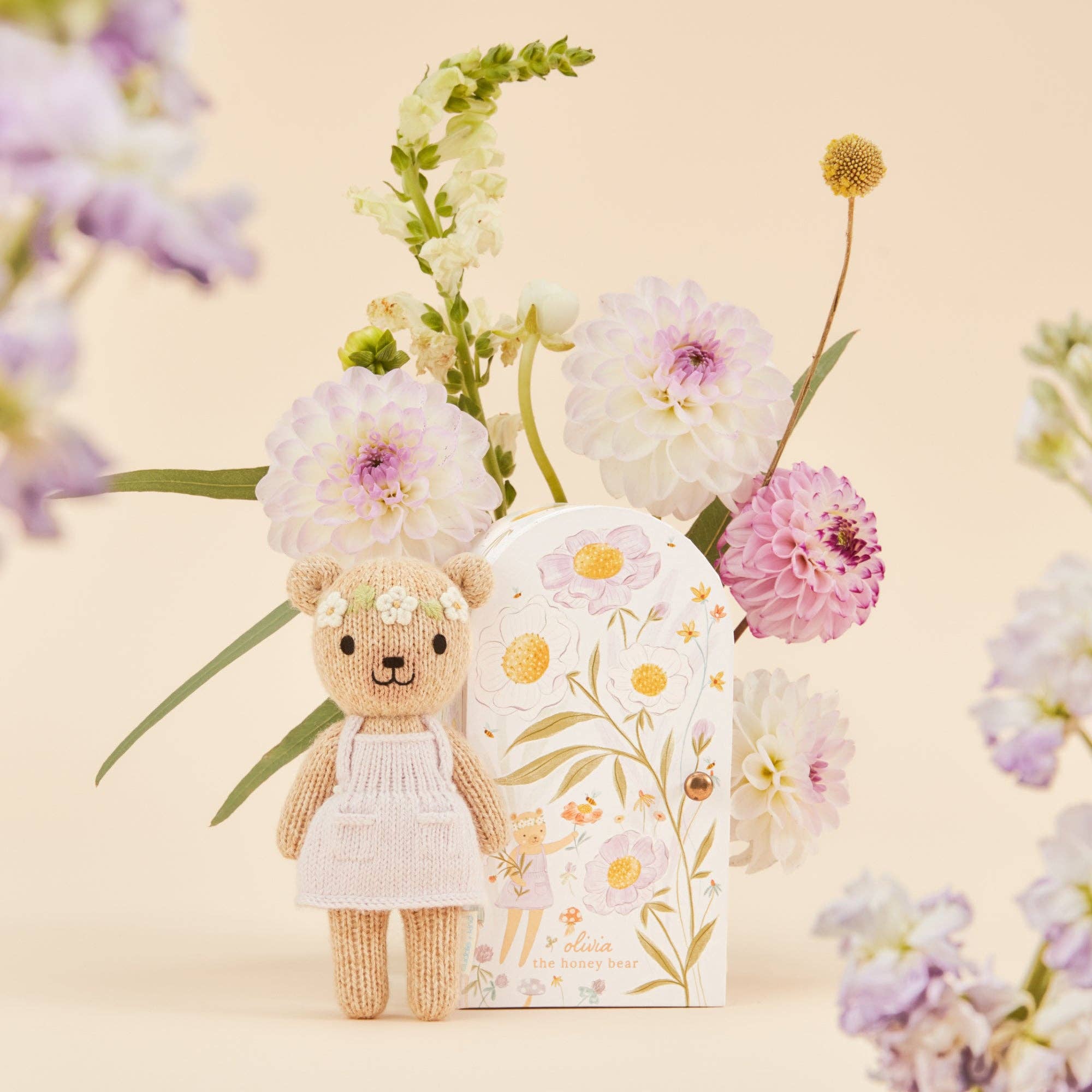 [Cuddle + Kind] Tiny Olivia the Honey Bear. - The Pink Pineapple 850