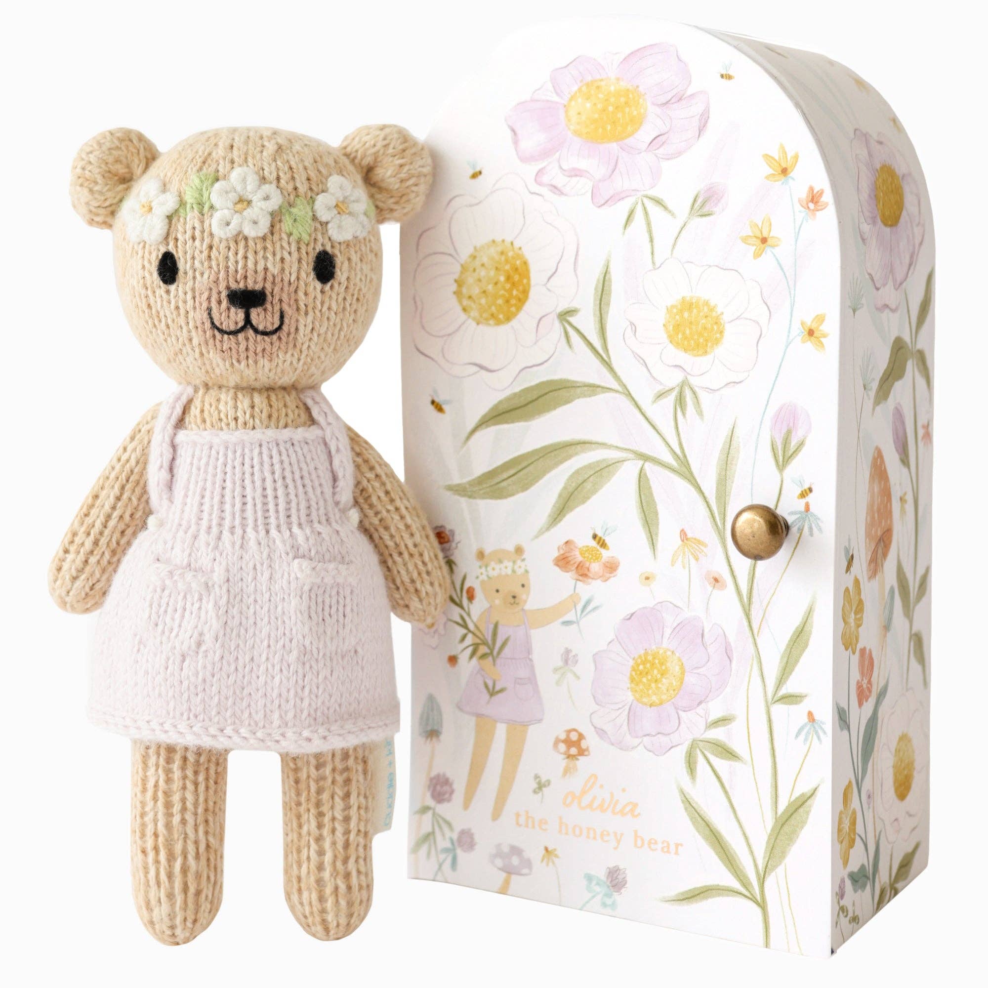 [Cuddle + Kind] Tiny Olivia the Honey Bear. - The Pink Pineapple 850