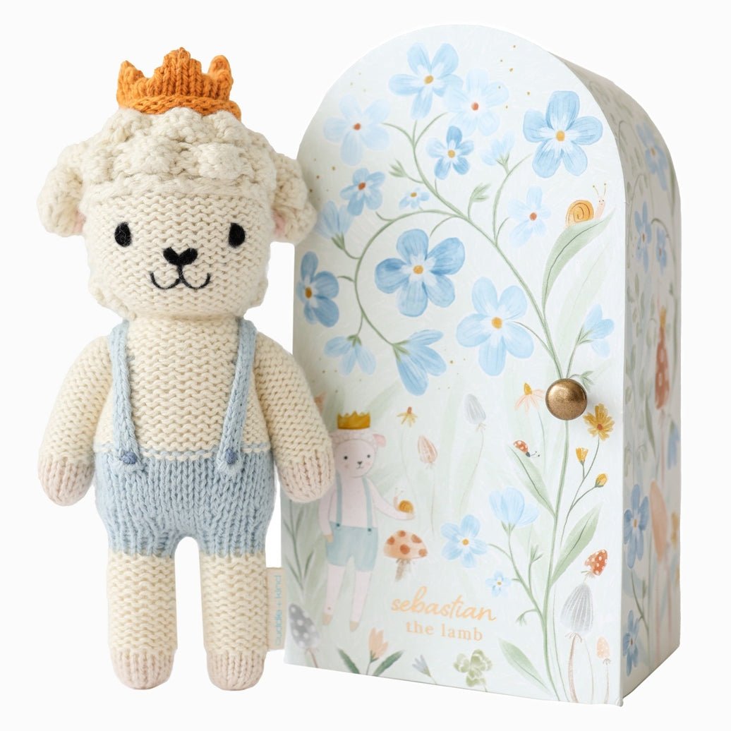 [Cuddle + Kind] Tiny Sebastian the Lamb - The Pink Pineapple 850