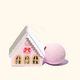 Christmas Village Pink House Bath Bomb