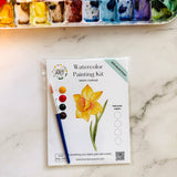 Daffodil Watercolor Kit | March Birth Month Flower - The Pink Pineapple 850