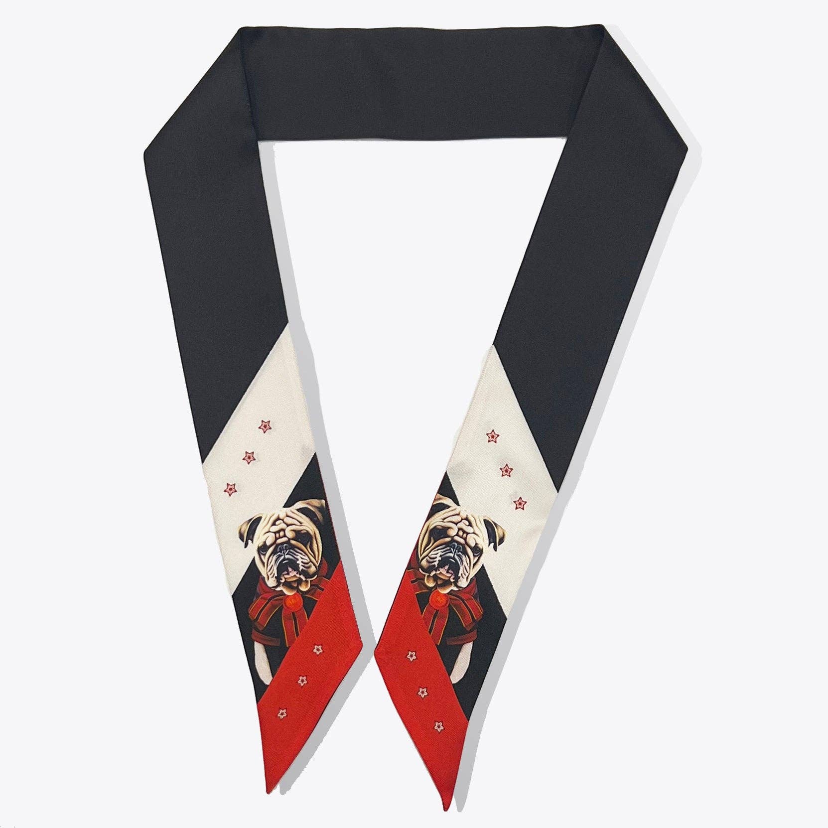 Dapper Dawg Twillionaire Scarf - The Pink Pineapple 850