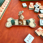 Dapper Hound Mahjong Dice Catchall - The Pink Pineapple 850