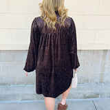 Dark Mocha Dress - The Pink Pineapple 850