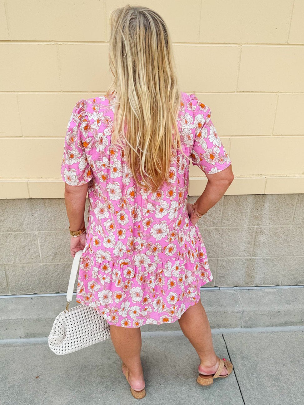 Darling Gaze Lace Collared Mini Dress - The Pink Pineapple 850
