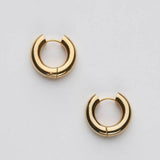 [Brenda Grands] 12mm Chunky Gold Hoops