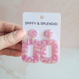 Margot Earrings - Bubblegum Pink