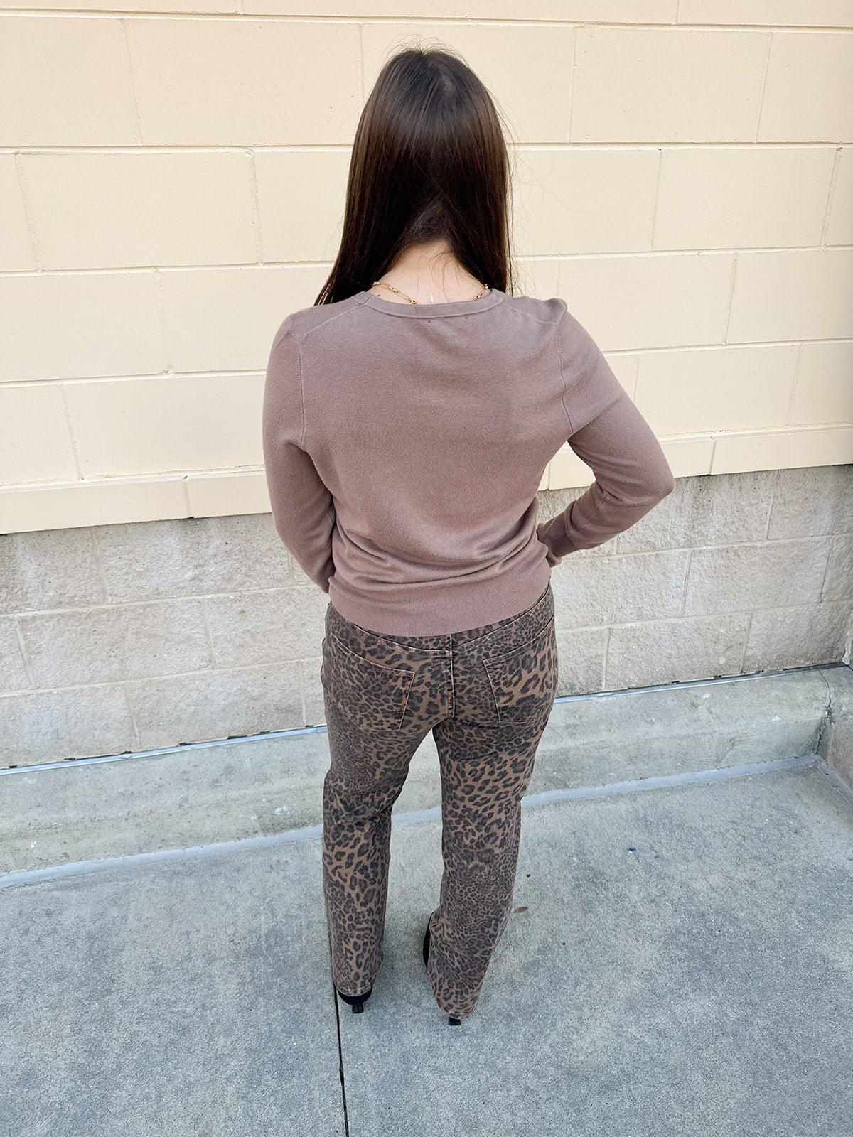 [Dear John] Anika Snow Leopard Jeans in Snow Leopard - The Pink Pineapple 850