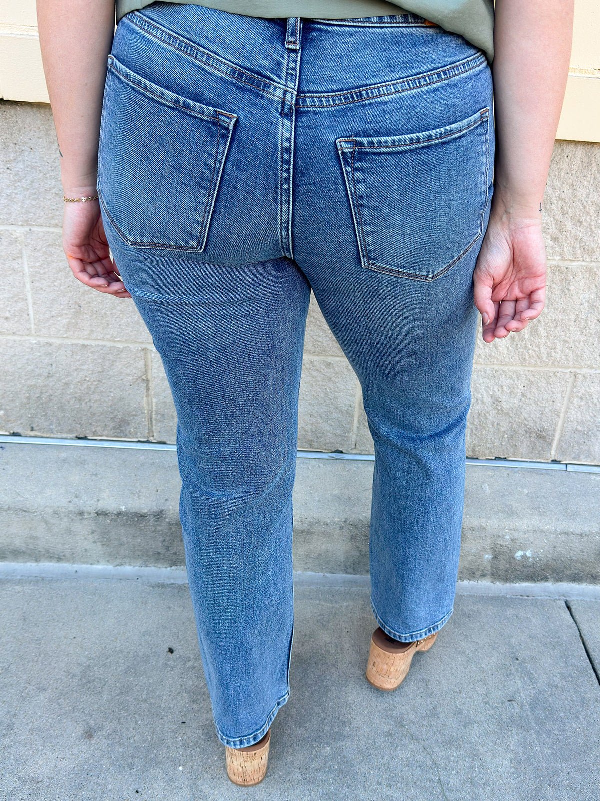 [Dear John] Anika Straight Jeans in Hazlett - The Pink Pineapple 850
