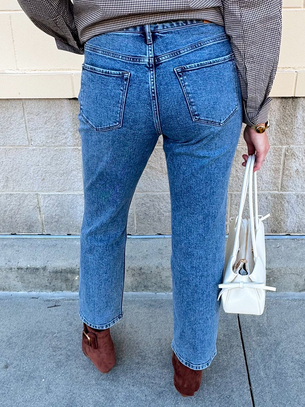 [Dear John] Anika Straight Leg Jean in Hazlett - The Pink Pineapple 850