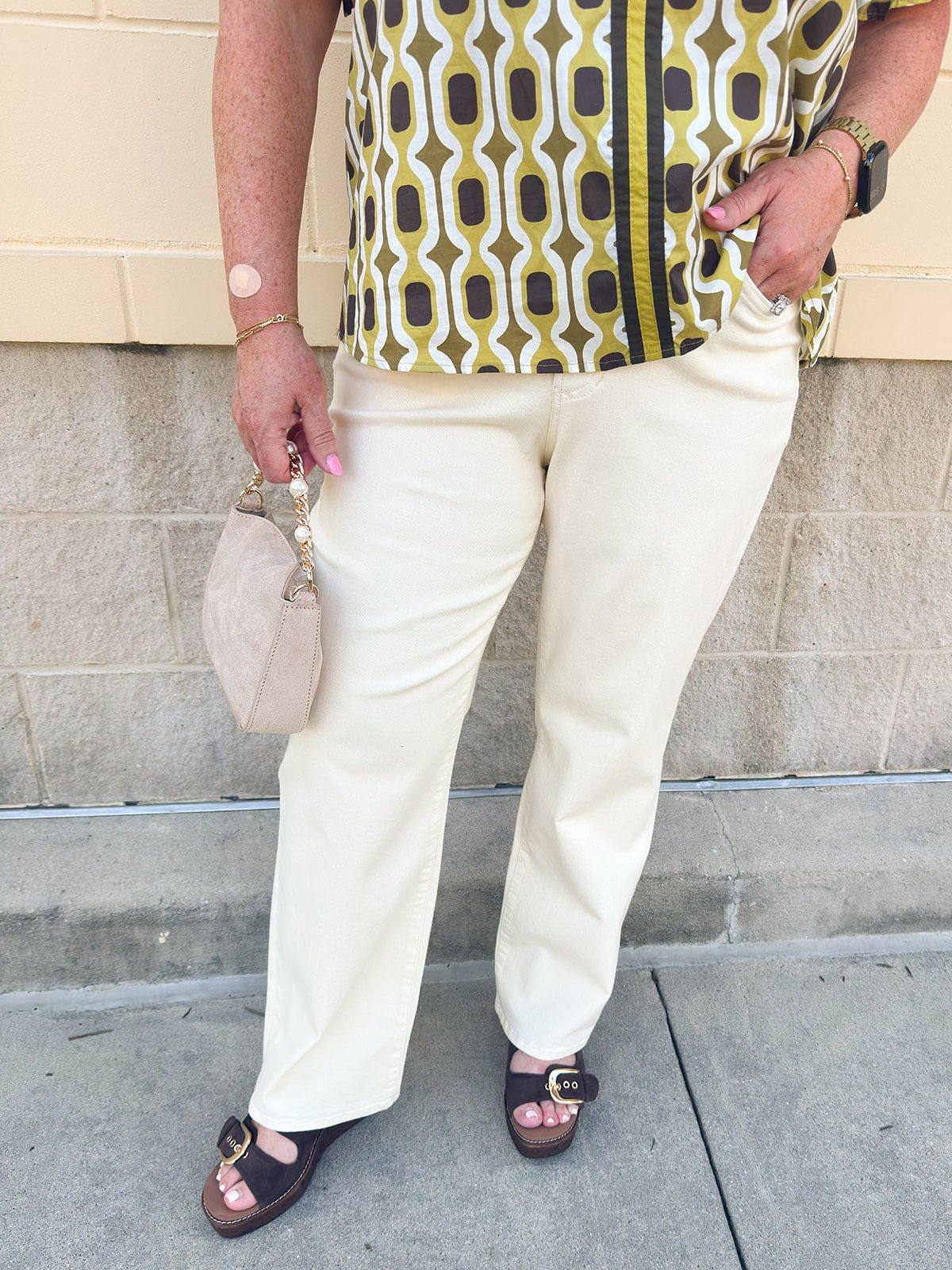 [Dear John] Anika Straight Leg Jean in Wheat - The Pink Pineapple 850